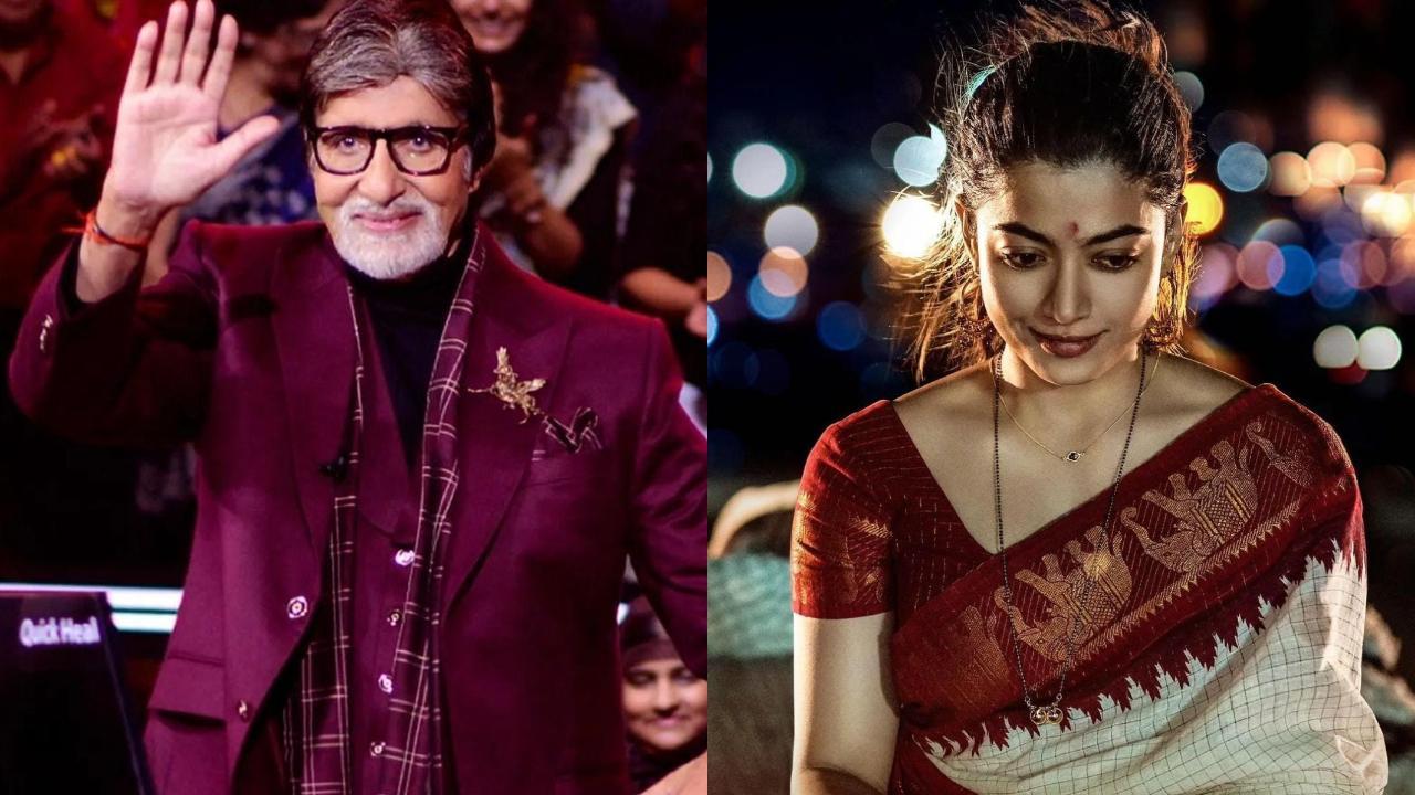 KBC 15: Amitabh Bachchan applauds Rashmika Mandanna's performance in 'Animal'