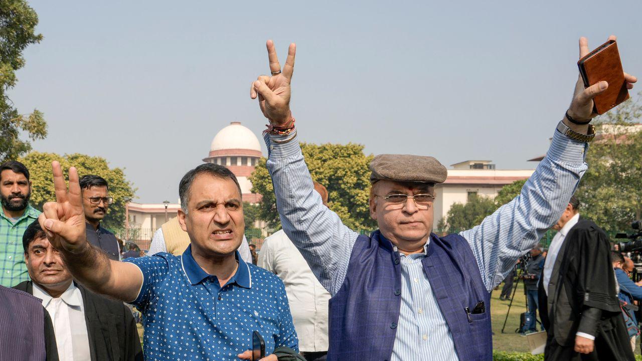 Post the court's verdict, the once-deserted streets of Jammu and Kashmir witnessed a sudden bustle as residents emerged from their homes. This led to heightened security measures, particularly in sensitive areas of the region.