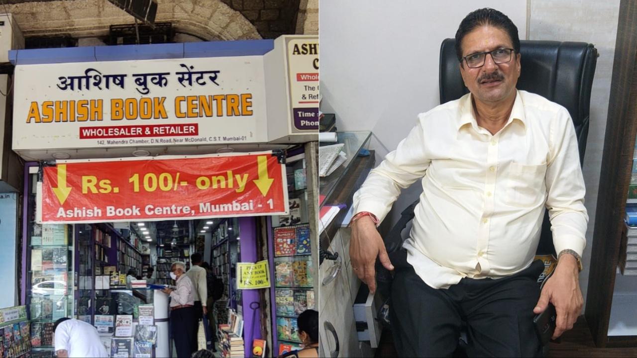 Nissar’s innate love for reading led him to establish a bookshop in the heart of South Mumbai. A 60-year-old bibliophile, Nissar has been into book trading for the past 24 years. His shop located near CST railway station is home to all voracious readers. Photo Courtesy: Aakanksha Ahire 