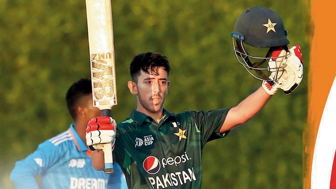 U-19 Asia Cup: Pakistan rides on Azan Awais' century to beat arch-rivals India