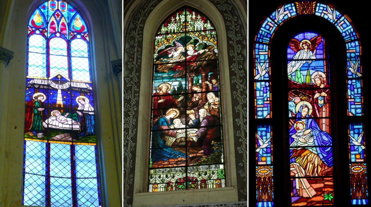 IN PHOTOS: How Mumbai churches with stained glass depict the birth of Christ
