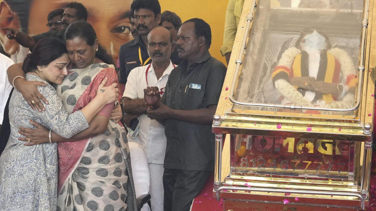 The Chief Minister lamented Vijayakanth's demise, recognising it as a substantial loss to the state and the cinematic world.