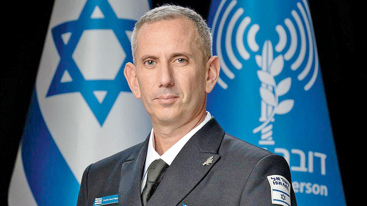 Daniel Hagari, rear admiral, IDF