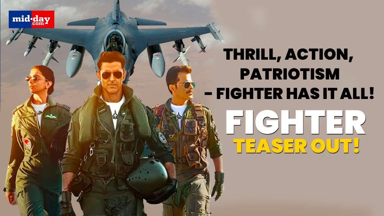 'Fighter' Teaser: Hrithik Roshan & Deepika Padukone's Chemistry On Fire!