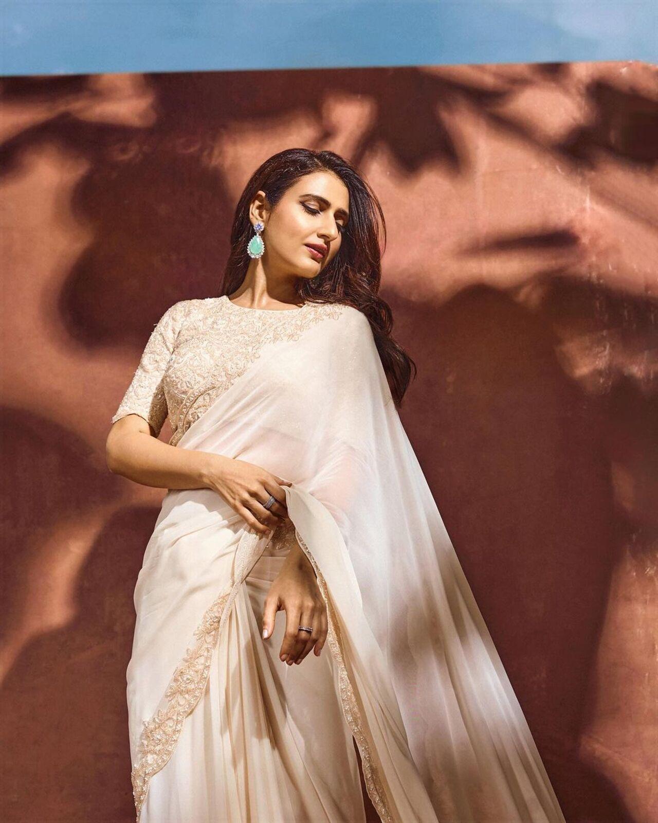 Fatima's love for sarees makes it easy for us to nail office and wedding looks
