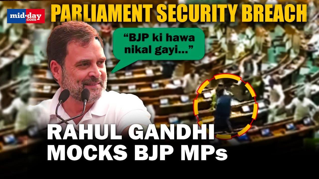 Rahul Gandhi Condemns Centre Over Parliament Security Breach