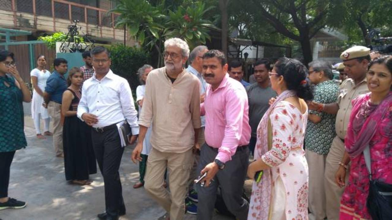 The Bombay High Court, on Tuesday, granted bail to activist Gautam Navlakha in connection with the Elgar Parishad-Maoist links case.. File Pic