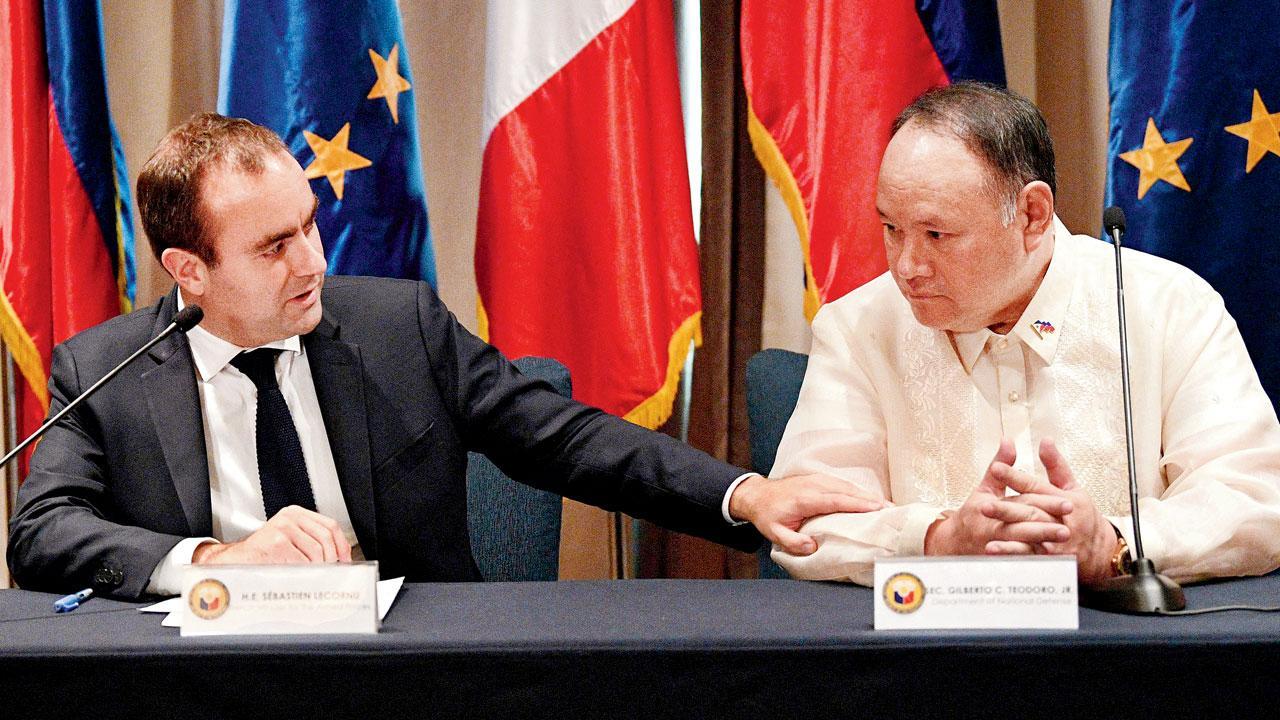 France-Philippines in joint defense talks