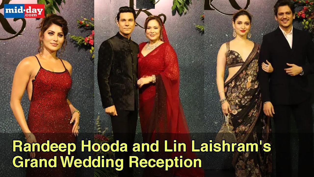 Randeep Hooda and Lin Laishram Wedding Reception