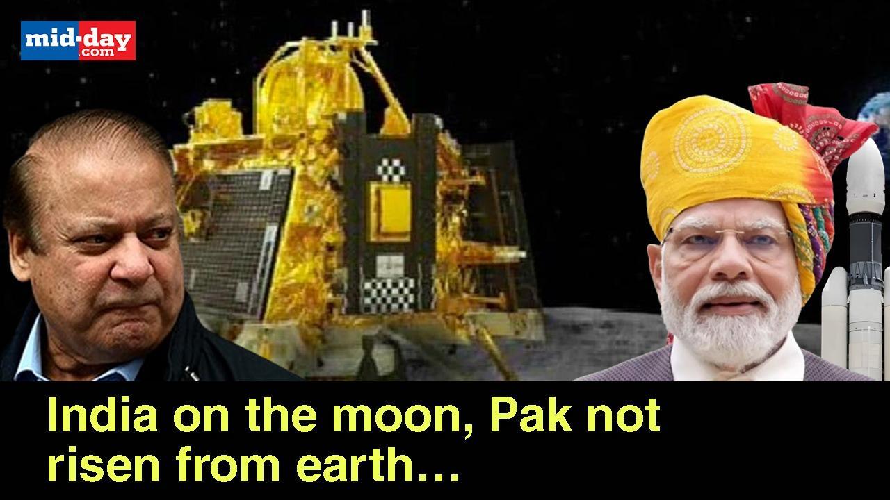 “India on the moon, Pak not risen from earth…” Nawaz Sharif once again praises