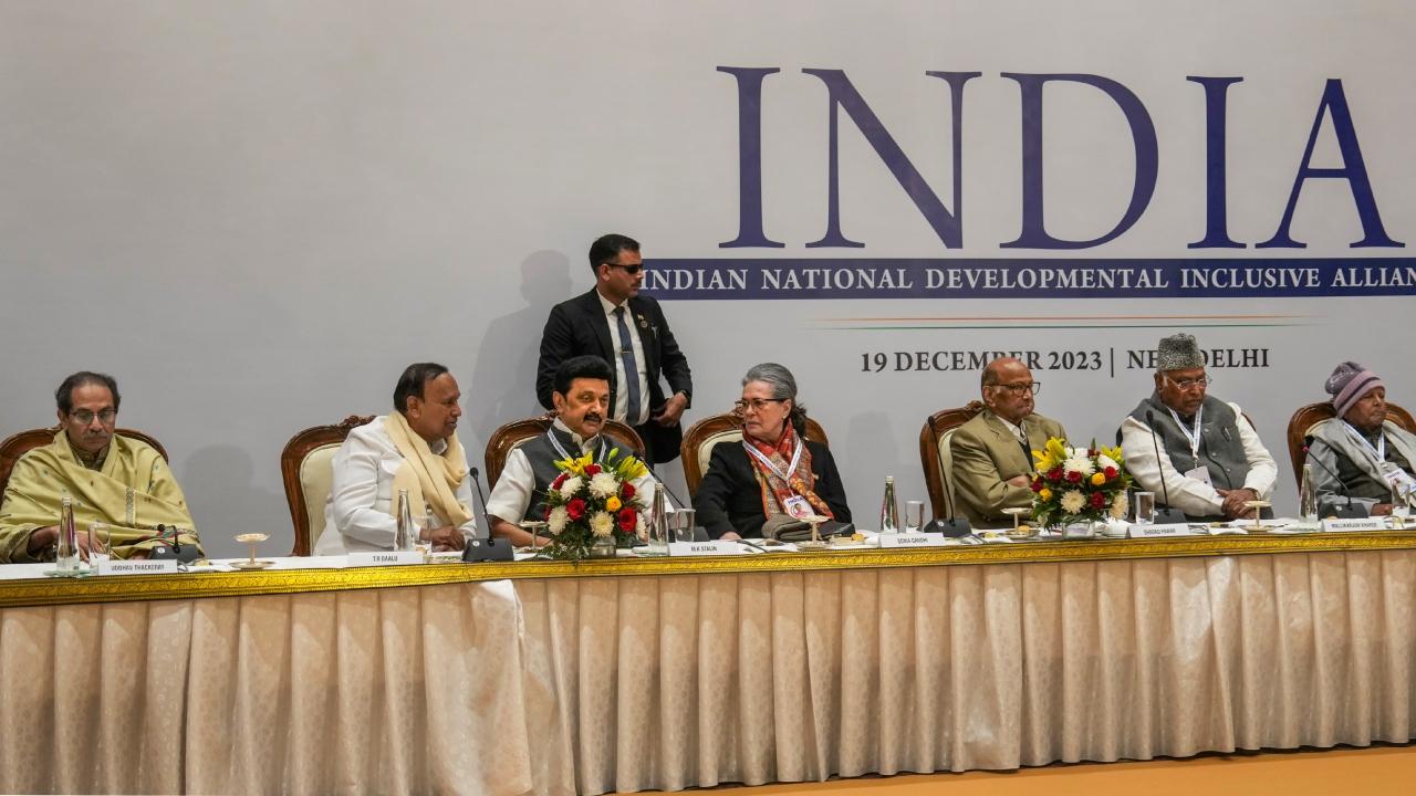 The meeting began at the Ashoka Hotel in Delhi with Congress president Mallikarjun Kharge, CPP chairperson Sonia Gandhi, West Bengal Chief Minister and TMC supremo Mamata Banerjee and former Congress chief Rahul Gandhi and Bihar Chief Minister Nitish Kumar in attendance