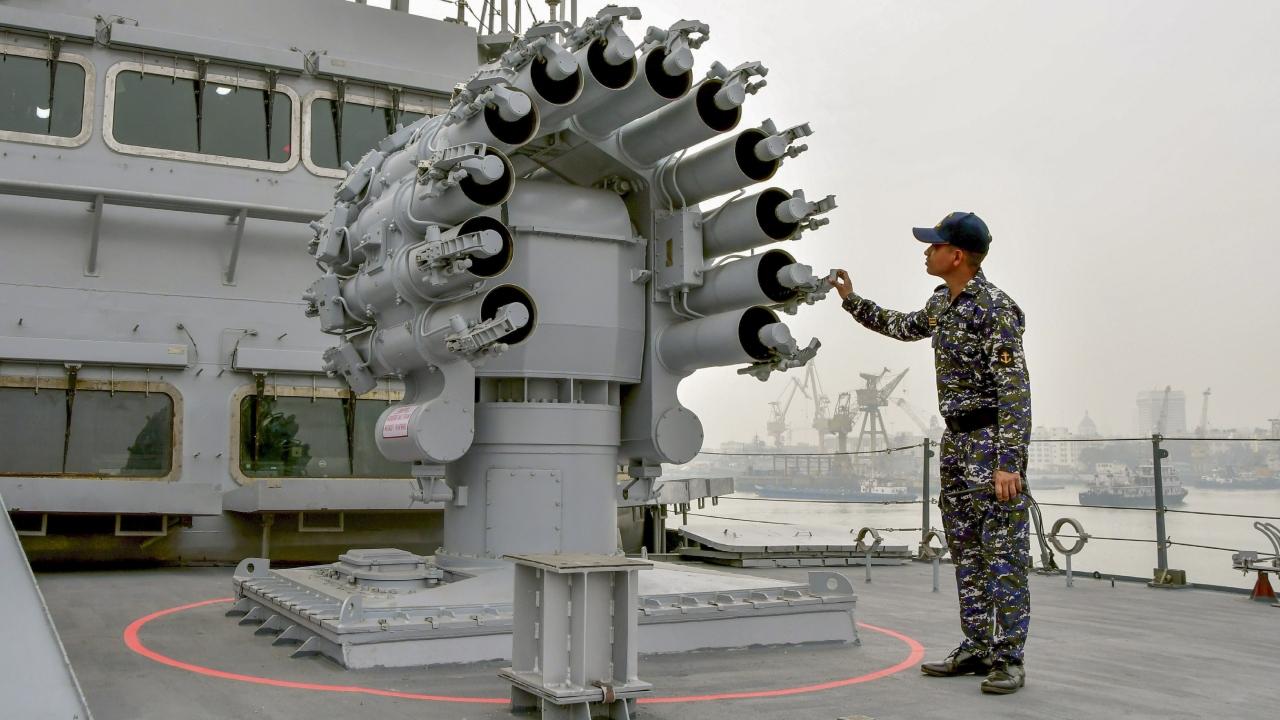 INS Imphal is the first warship to have been named after a city from the northeast, said Vice Admiral Dinesh K Tripathi, Flag Officer Commanding in Chief, Western Naval Command