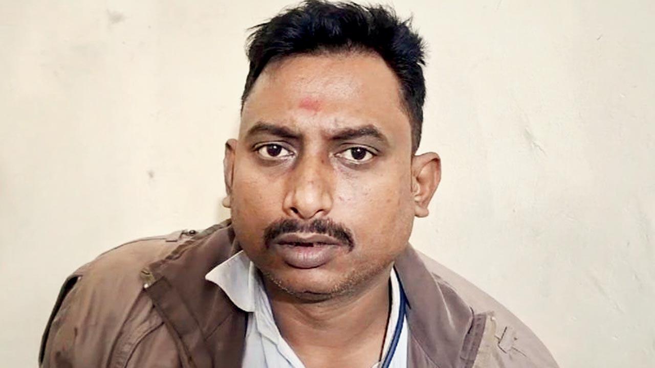 Pramod Daund, crash survivor. Pic/Navneet Barhate