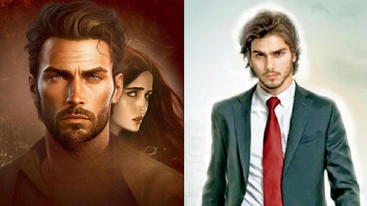 Posters of Devil Se Shadi; (right) Insta Millionaire