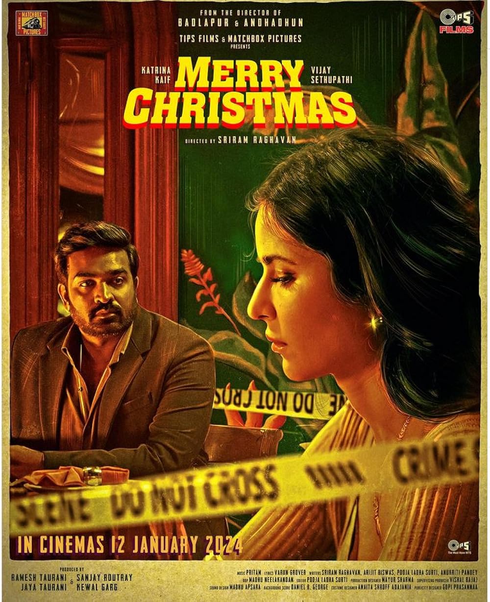 Merry ChristmasDirected by Sriram Raghavan, 'Merry Christmas' promises a romantic thriller exploring a man's life-changing encounter on Christmas Eve when he falls for a girl, setting the stage for intriguing twists and turns.