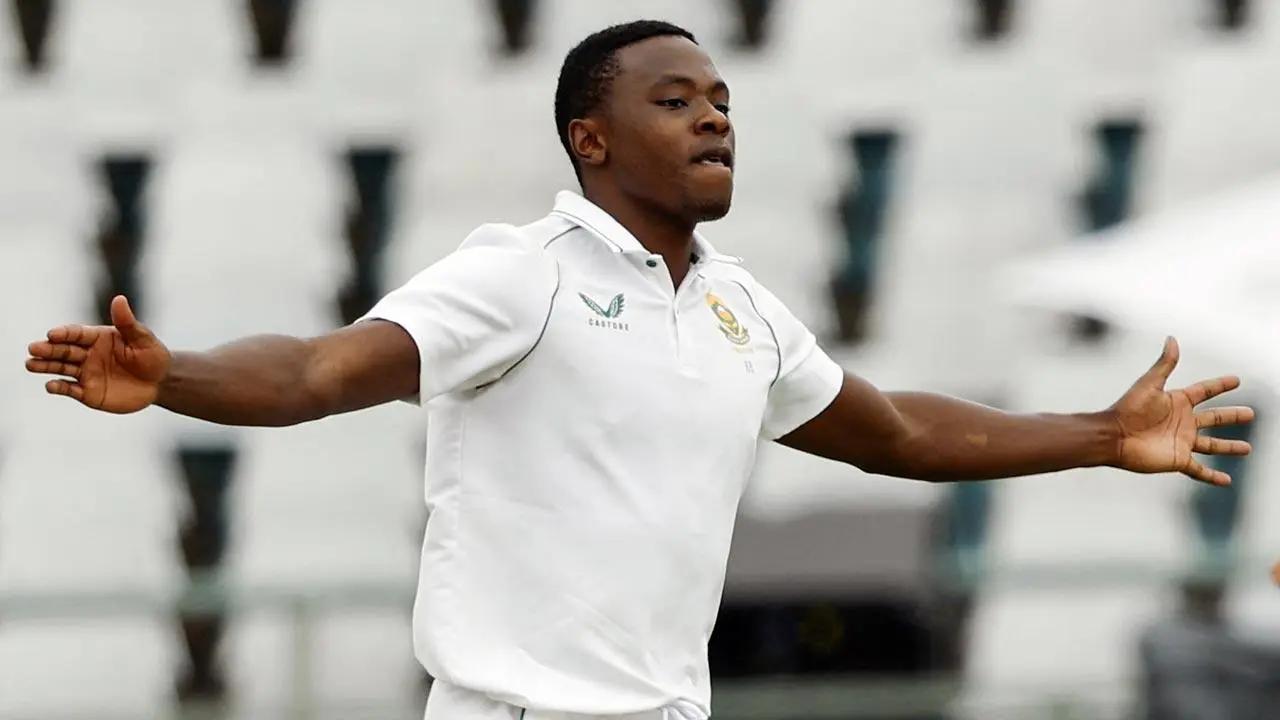 Kagiso Rabada
South Africa's lead pacer Kagiso Rabada is the third player on the list. So far, he has featured in 12 Test matches against India and has bagged 44 wickets. Rabada's best bowling figures are four wickets for 42 runs against India
