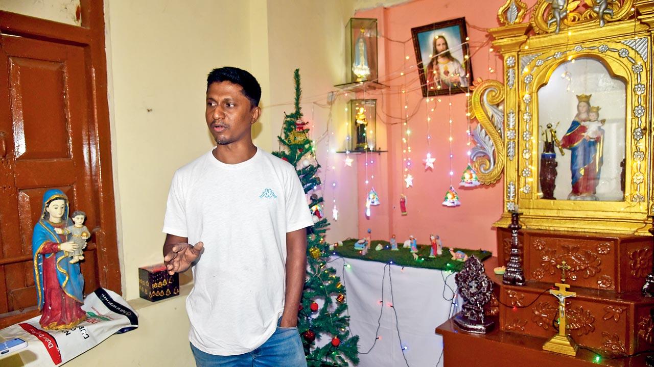 Henry Dsouza, who has been a member of the Milagris club for 13 years, feels a sense of commitment and duty to it and his fellow residents. Pic/Atul Kamble