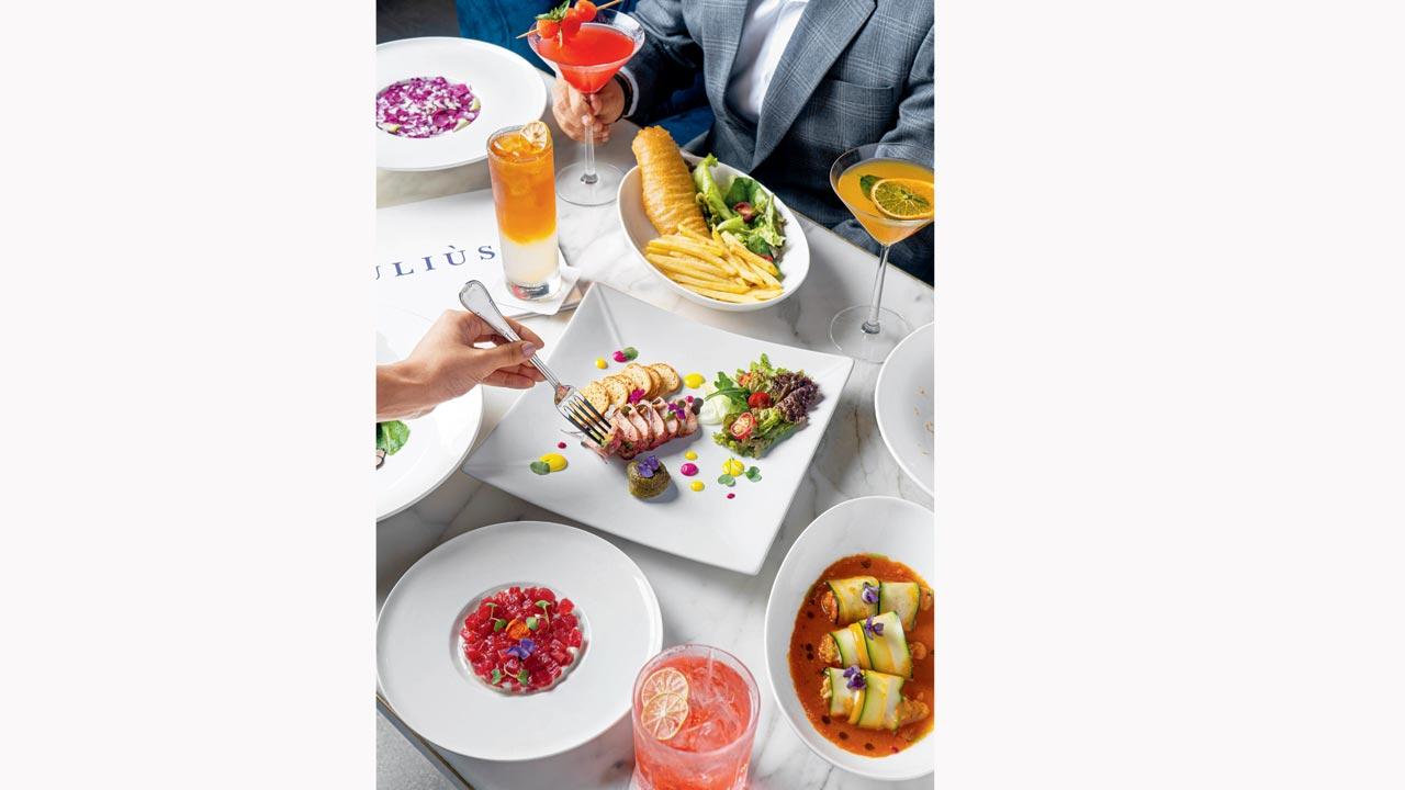 A glimpse of the menu