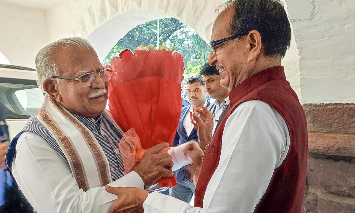 The meeting of the newly-elected legislators was scheduled to be held in Bhopal on Monday and the chief minister's name may be announced, an MLA said