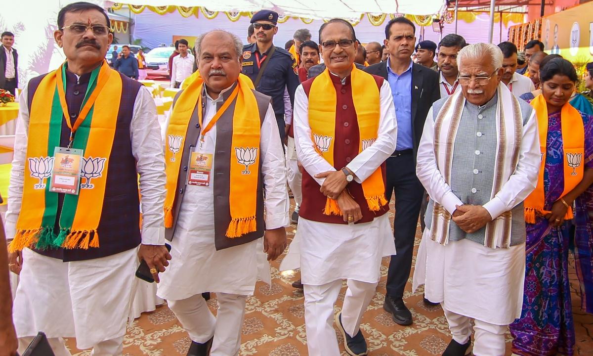 This time, the BJP contested the assembly polls without projecting Shivraj Singh Chouhan as its chief ministerial face