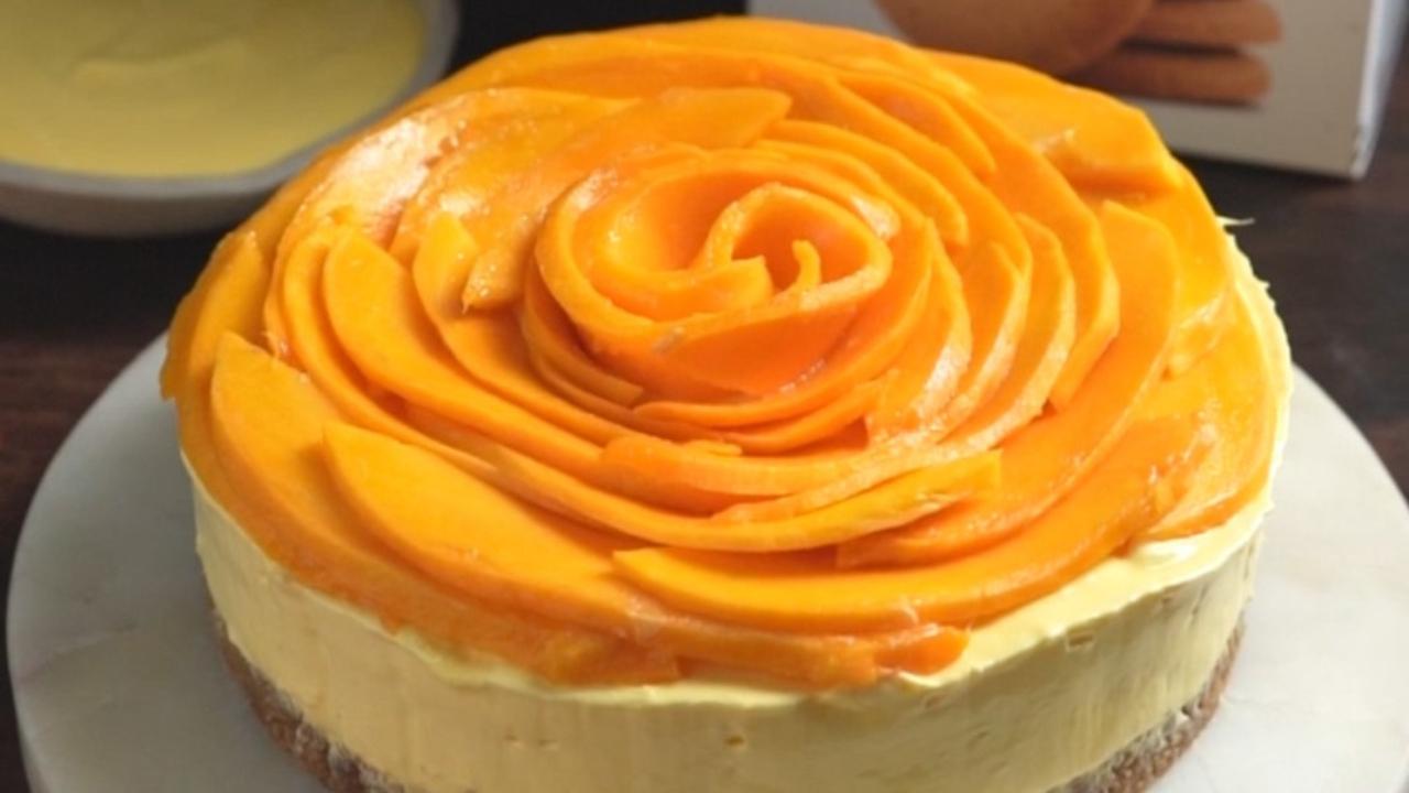 While a cheesecake isn't technically defined as a cake, one can't deny that every bite is heavenly. Chef Aditi Handa, who is the co-founder and head chef at The Baker's Dozen says you can make a mango cheesecake this festive season because it is a no-fuss option. It is made with butter crunch cookies, melted butter, cream cheese and fresh mango pulp.