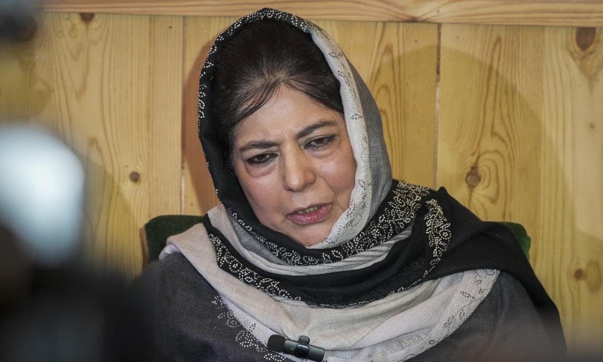 PDP claims Mehbooba put under house arrest ahead of scheduled visit to Poonch