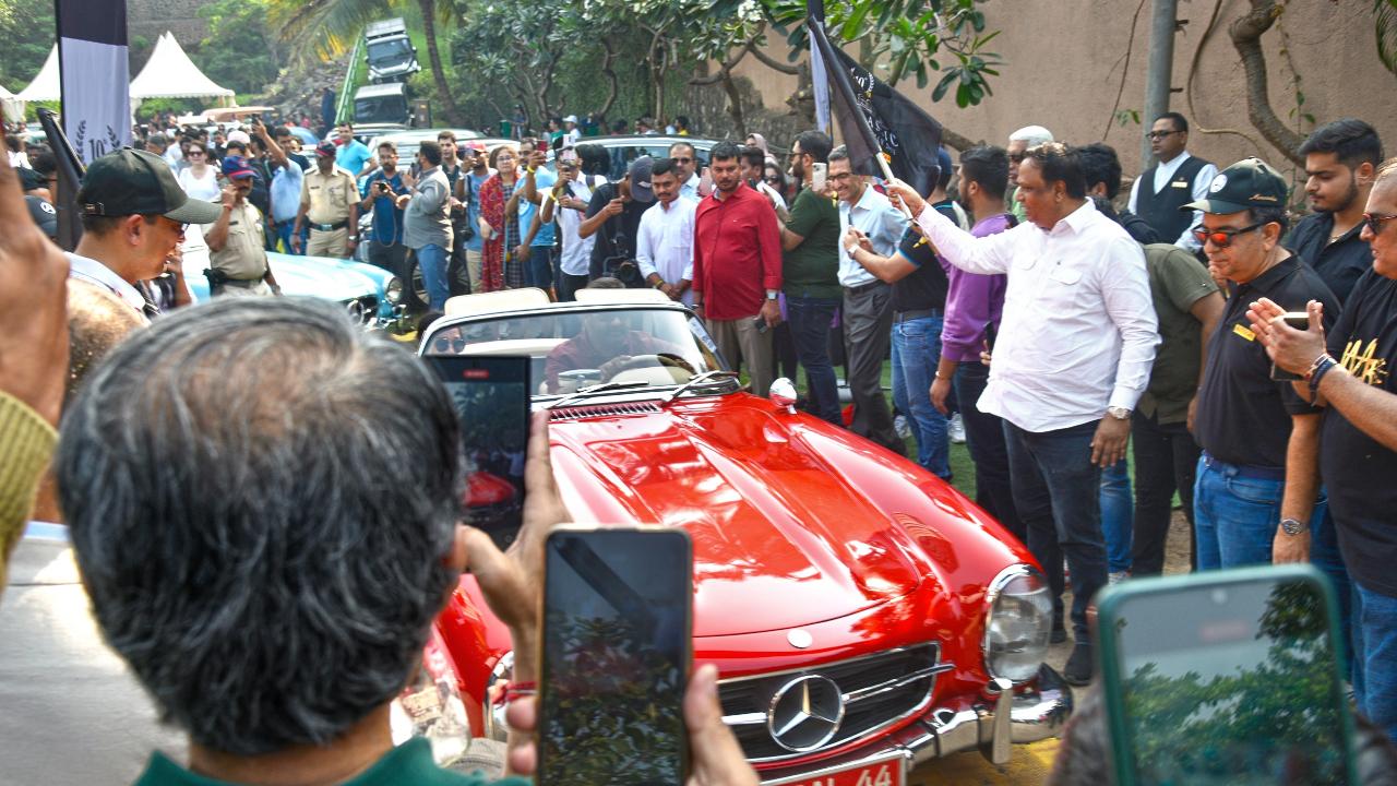 The rally had 81 Mercedes-Benz cars on display spread across 77 different model variants, and about half of the cars on show made their debuts.