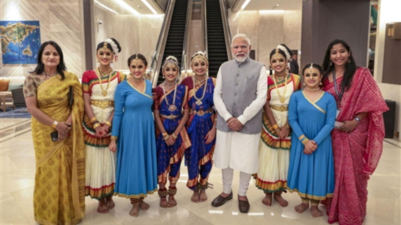 One member of the Indian diaspora expressed immense happiness at PM Modi's visit, stating that the feeling was akin to having a beloved family member arrive in the country after living there for two decades.