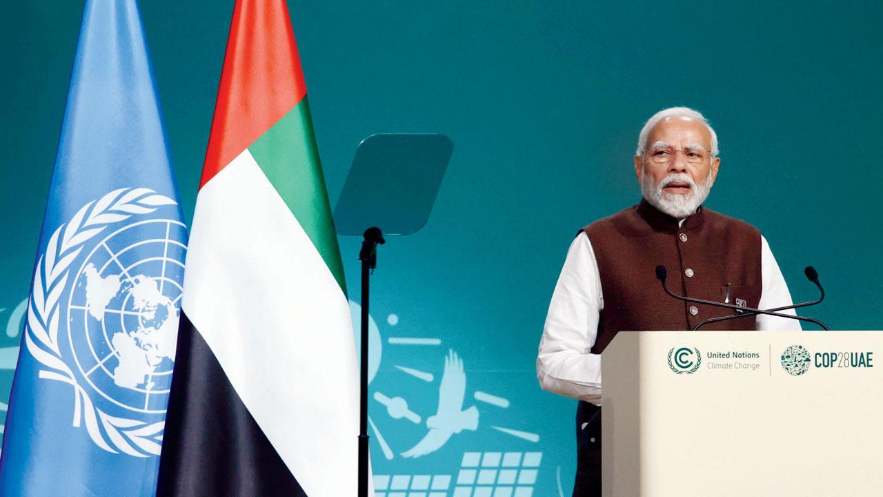 India to reducing dependency on fossil fuels, bring down emissions by 45 per cent
