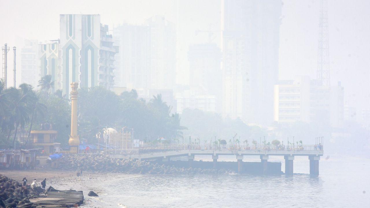 Mumbai's air quality persistently in 'moderate' category, AQI at 136