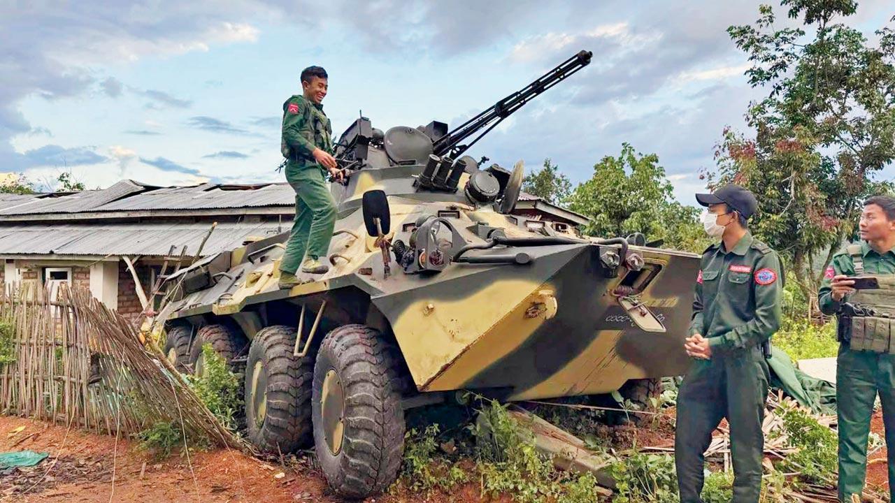 Myanmar’s military losing to joint militia attacks