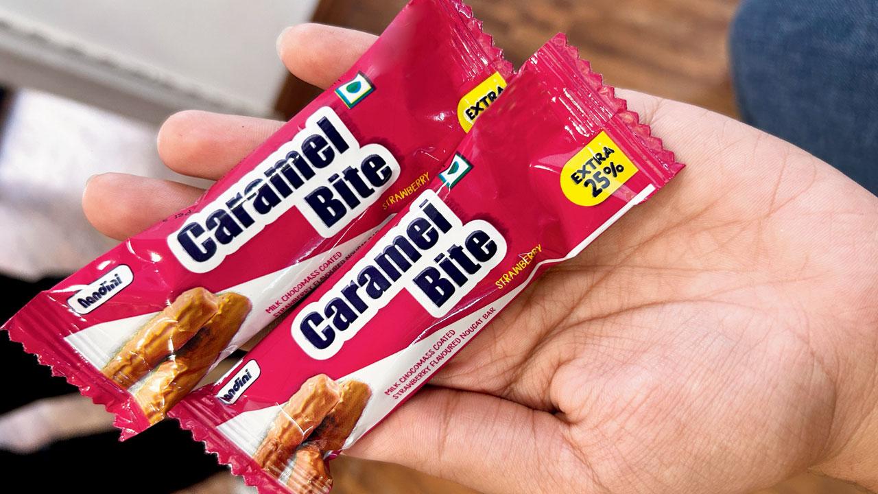 Nandini caramel bite