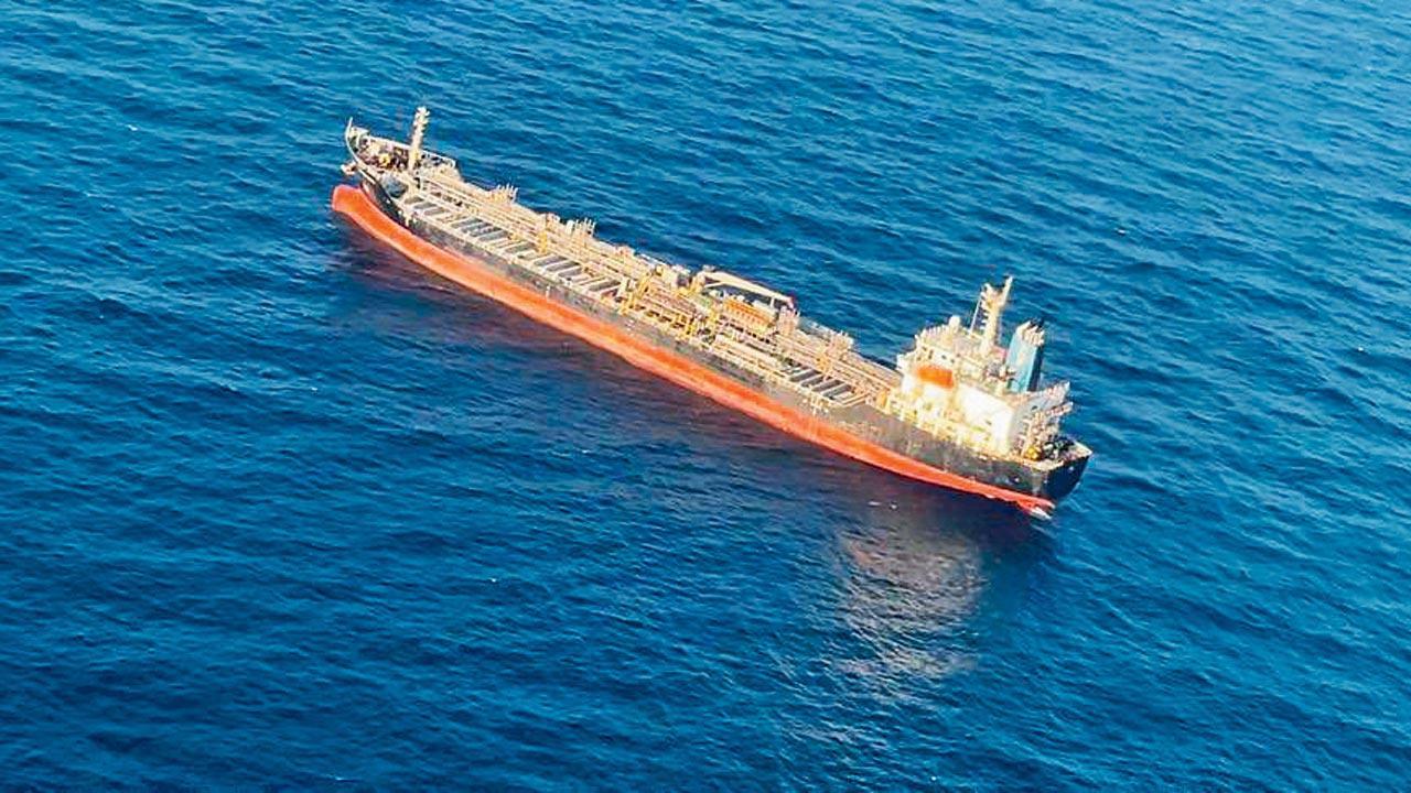 Navy begins probe into attack on merchant vessel