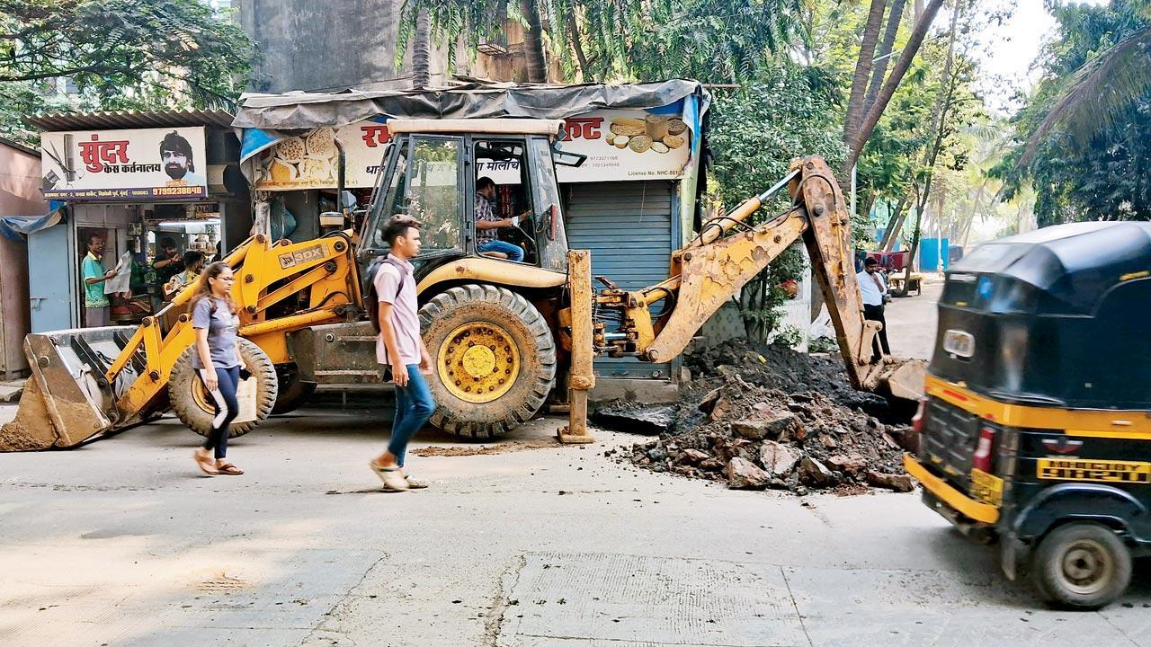 Mumbai: Overflowing Kannamwar Nagar drain finally gets MHADA’s attention