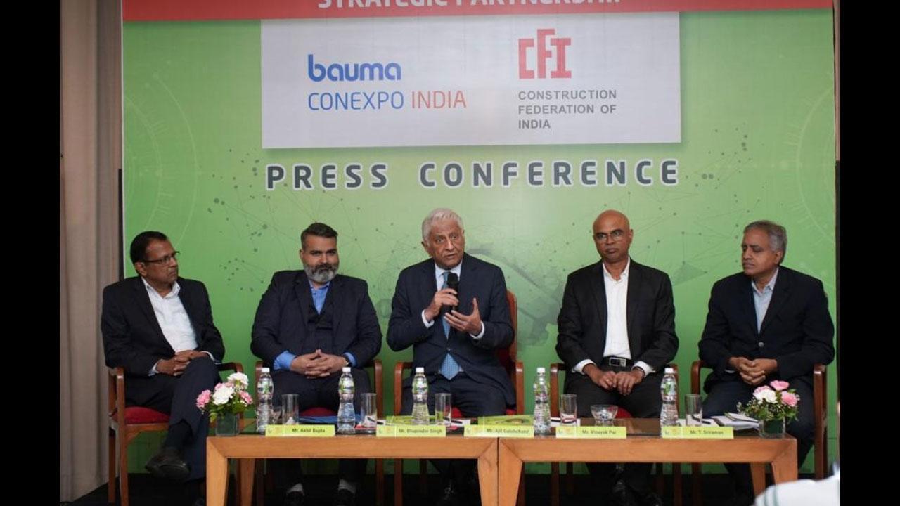 Bauma CONEXPO India is proud to join hands with the Construction Federation of India (CFI) for its 2024 edition