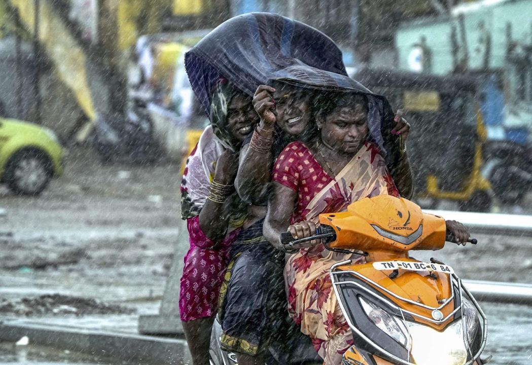 In Photos: Cyclone Michaung triggers heavy rain in Chennai and nearby districts