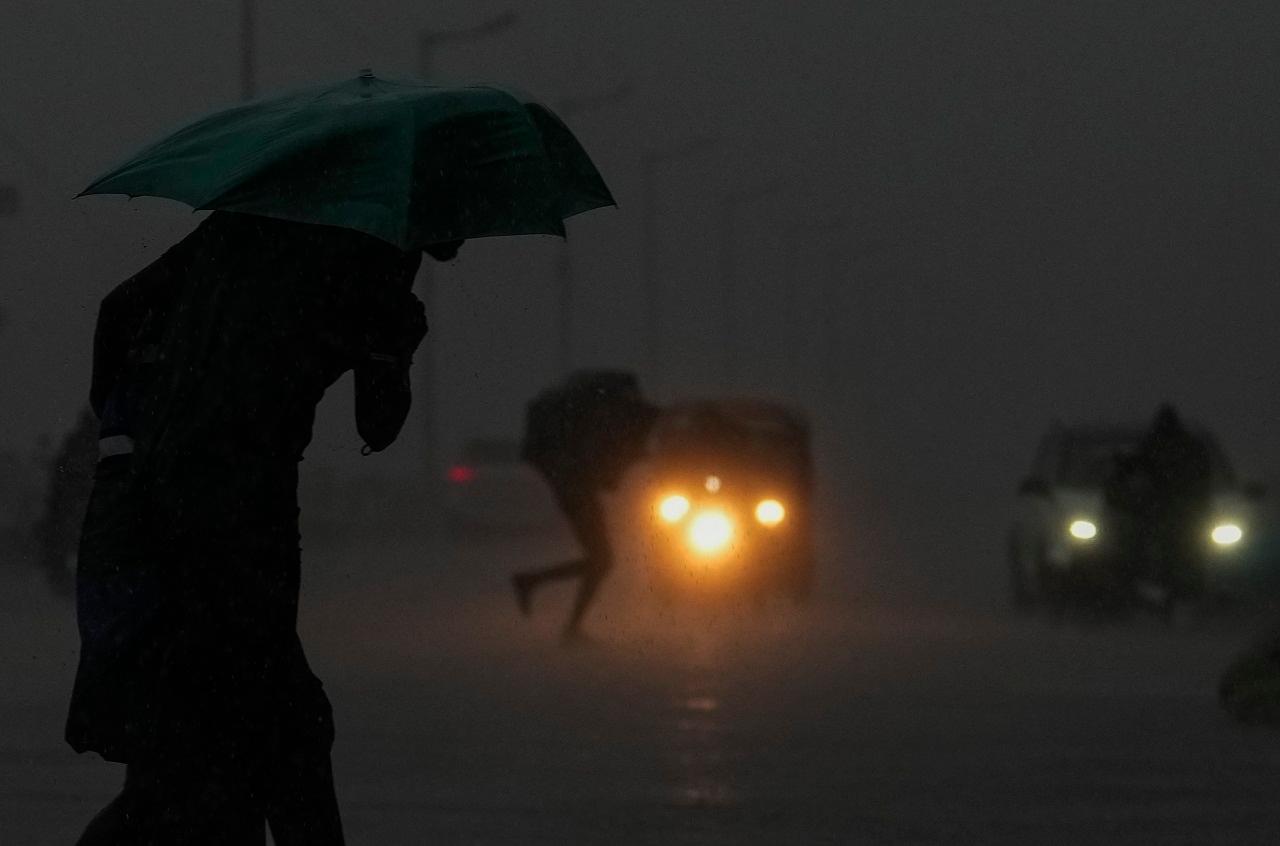 Chennai and nearby Chengalpet, Kancheepuram and Tiruvallur districts among others received widespread rains since late Sunday under the impact of cyclonic storm Michaung