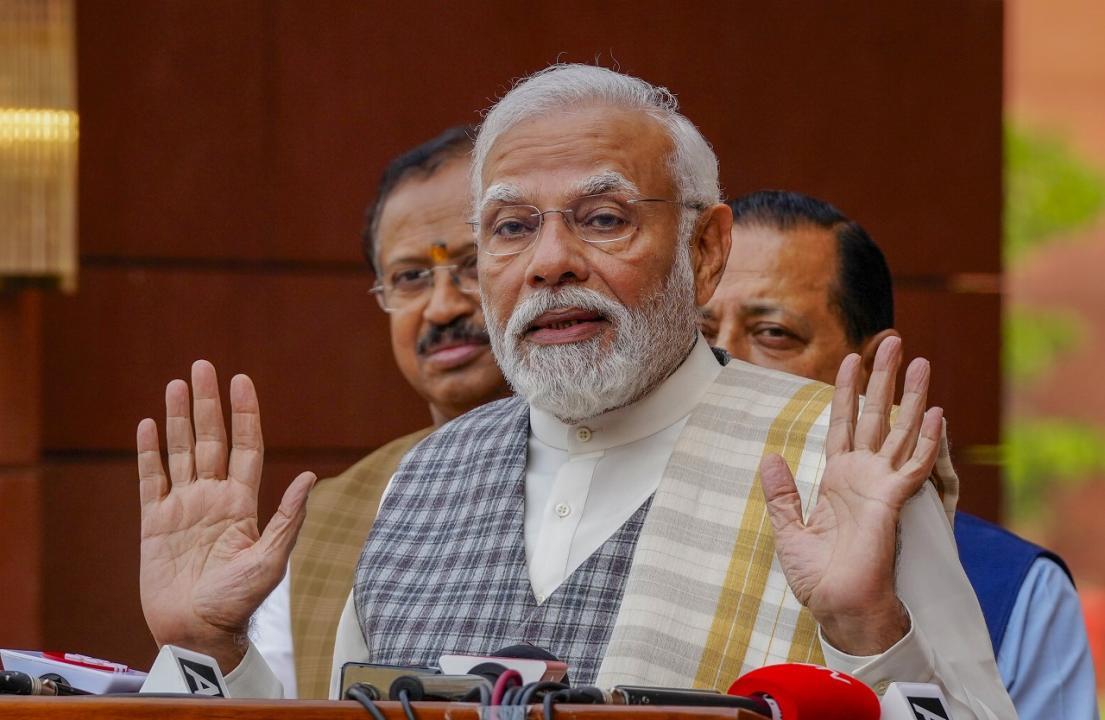Don`t vent frustration of assembly polls defeat inside Parliament: PM Modi