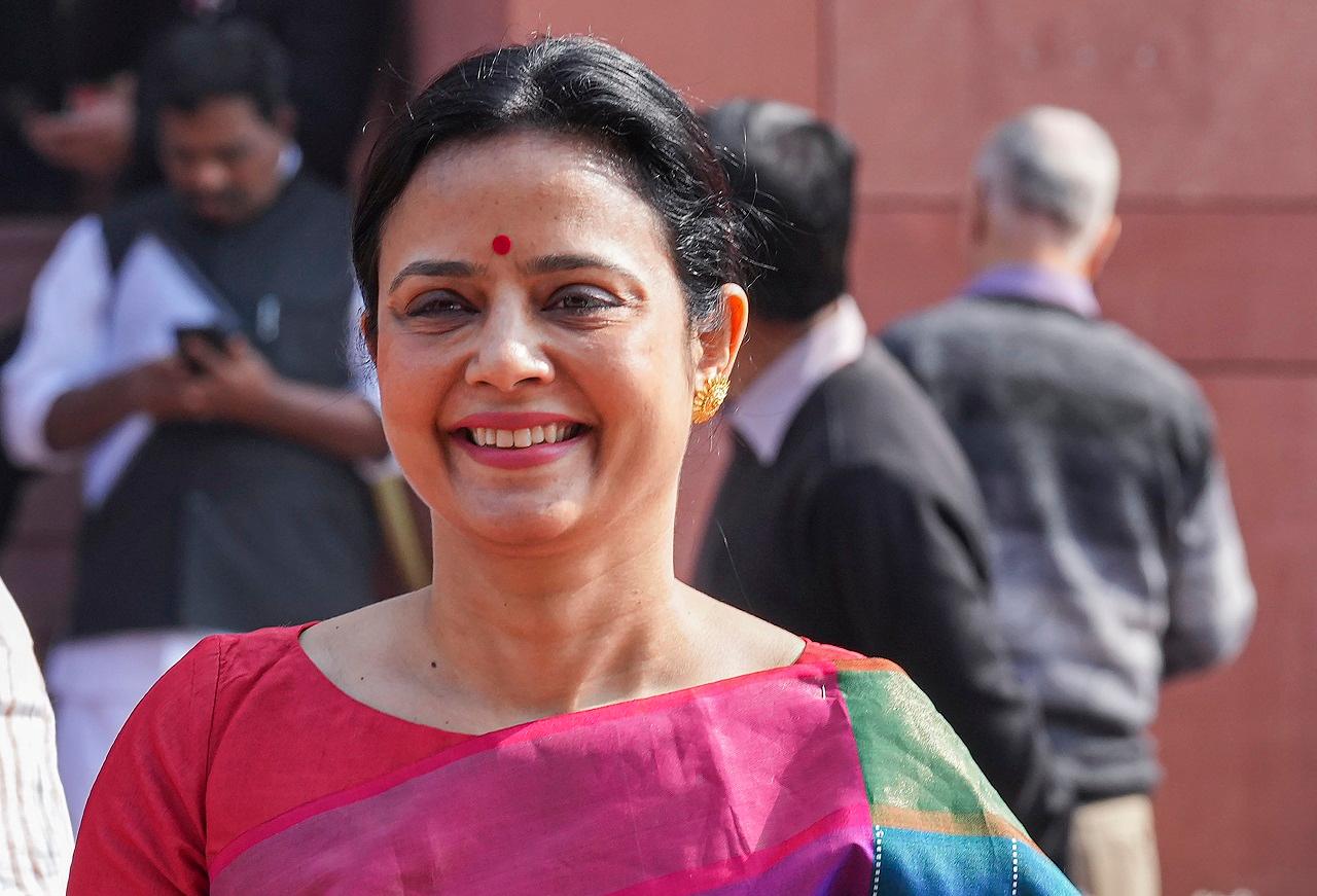 The TMC has demanded that the MP Mahua Moitra be given a chance to put forth her defence