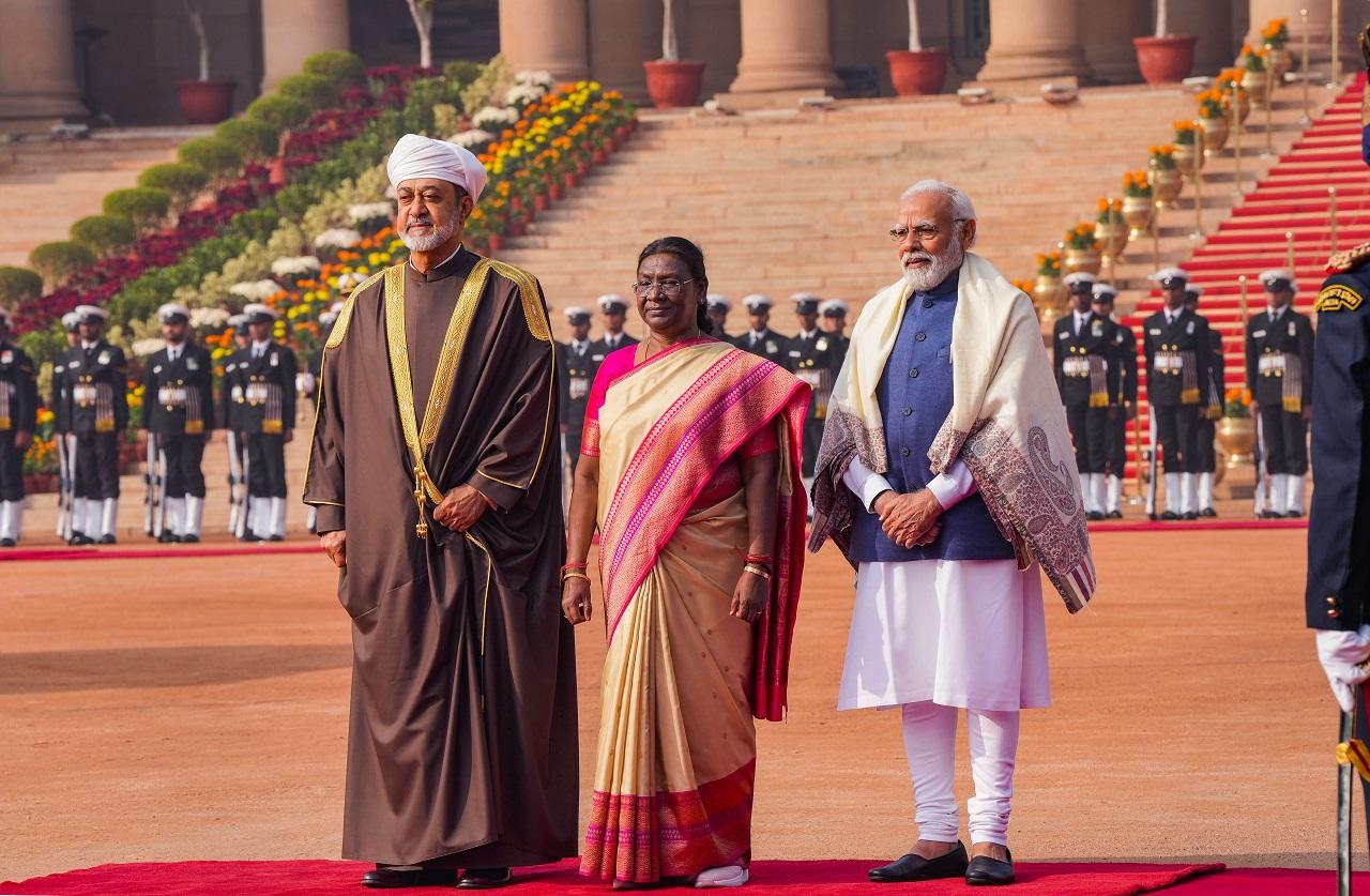 Earlier, the official spokesperson for the Ministry of External Affairs (MEA), Arindam Bagchi, said the visit by the Sultan of Oman will further boost the friendship and cooperation between the two nations
