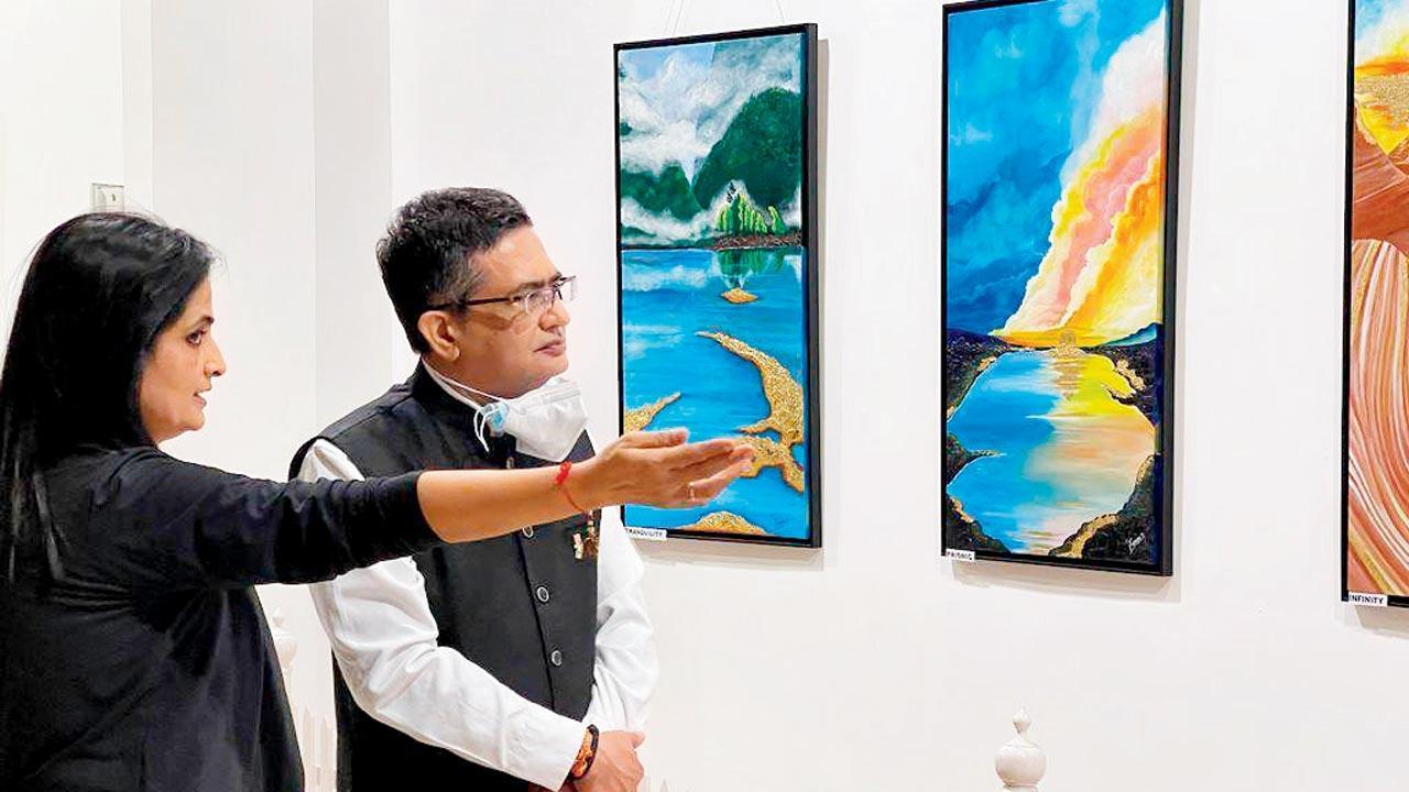 This exhibition blends folk traditions with cultural myths and narratives