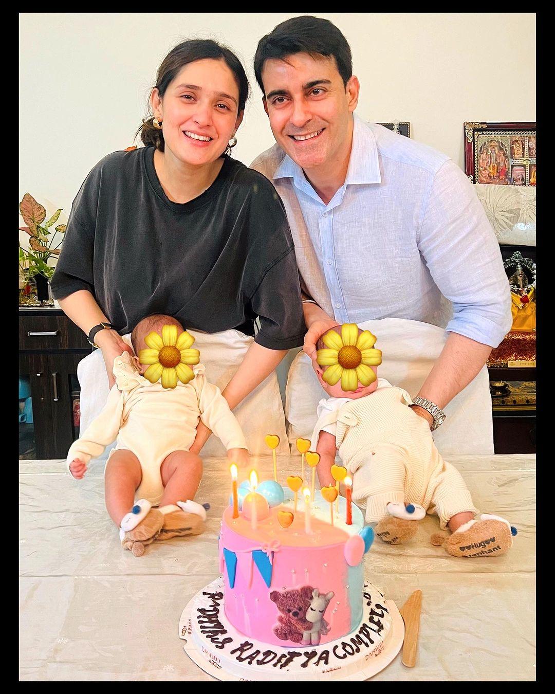 Gautam Rode and Pankhuri Awasthy
On July 26, one of the most popular couples on television, Pankhuri Awasthy Rode and Gautam Rode became parents to twins 