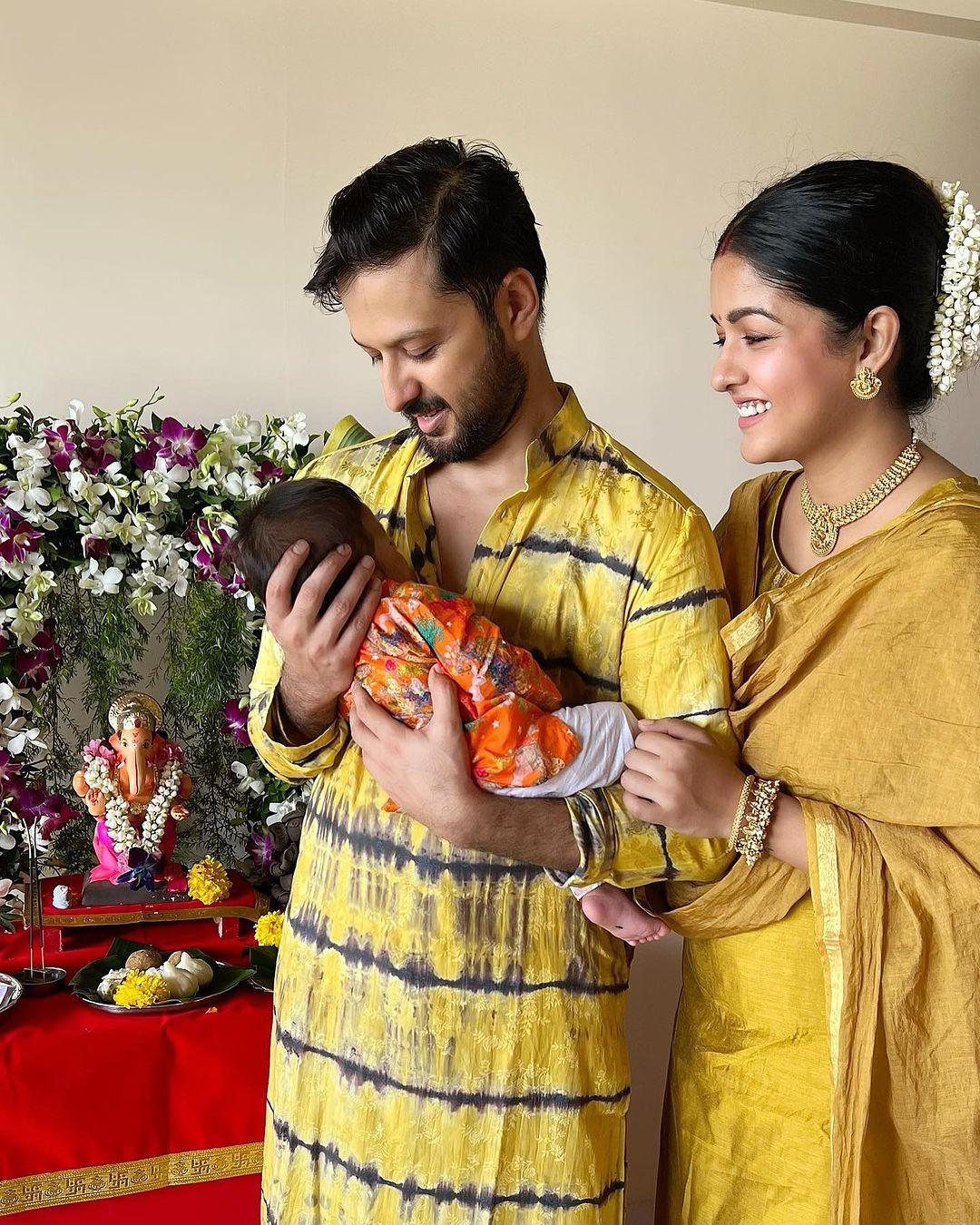 Ishita Dutta and Vatsal Sheth on 20th July 2023, the two were blessed with their first child a baby boy Vaayu