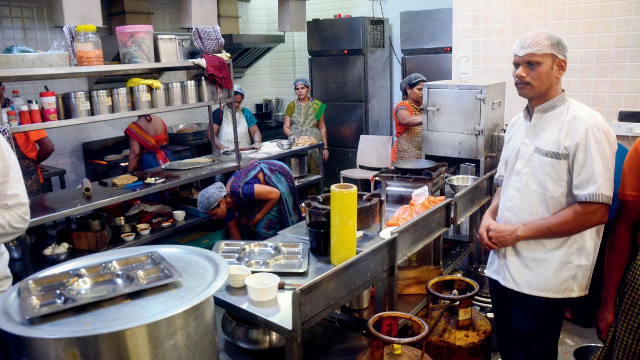 The kitchen is cleaned multiple times a day in order to stay compliant with the standards of the FSSAI certificate that it has earned