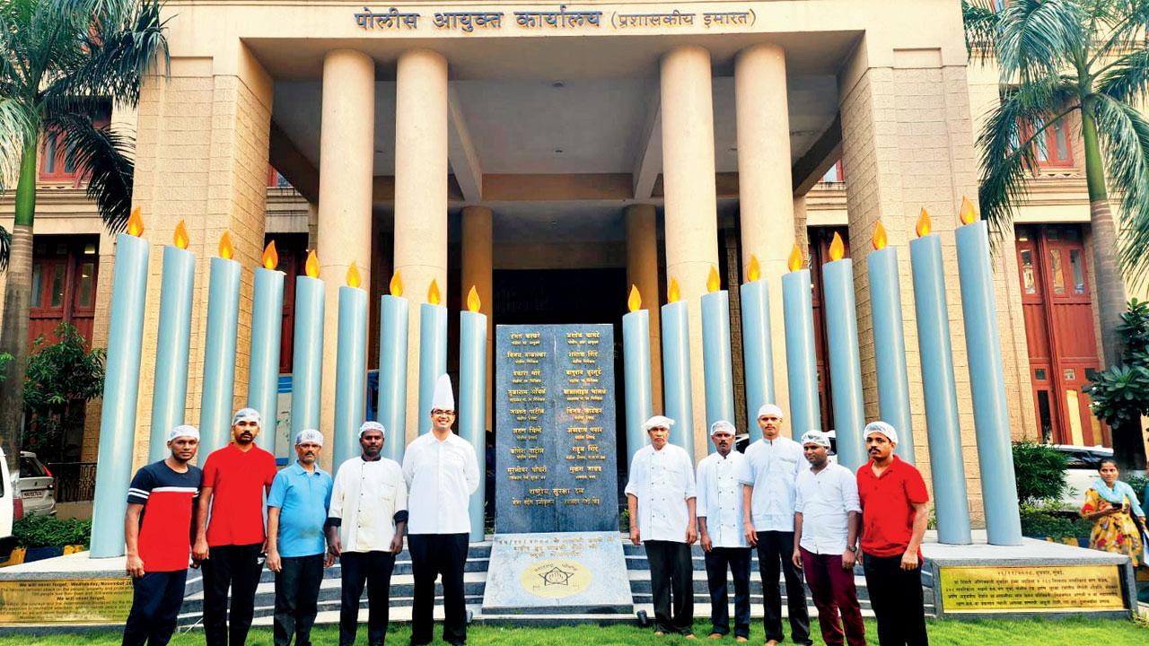 Following a training session with chef Yashraj Ranade of Masala Bay, Taj Lands End in October, the canteen staff at the Mumbai Police Headquarters is equally adept at continental delights and  desi delicacies