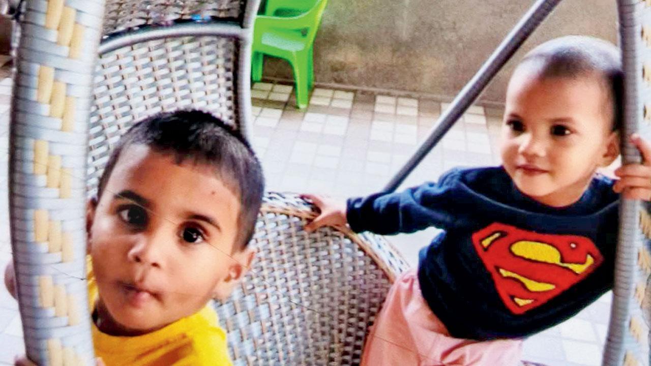 The twins Spruha and Arnav