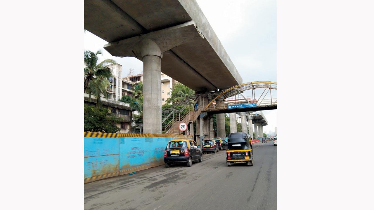 Construction work near Amar Mahal. File pic 