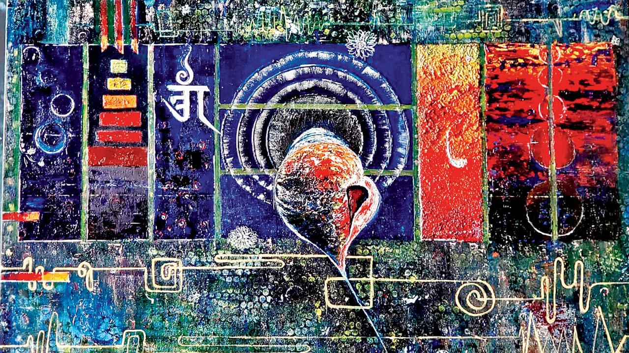 Preeti Chawan’s abstract work