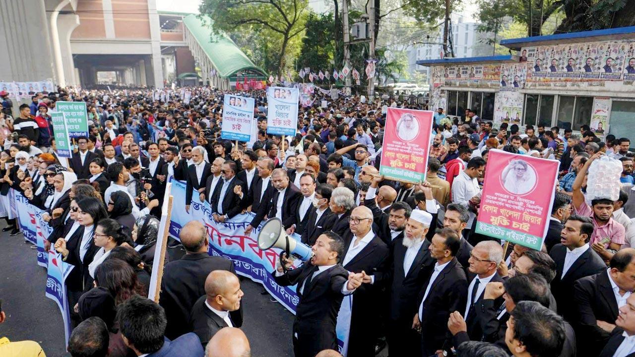 Protest in Bangladesh over national election