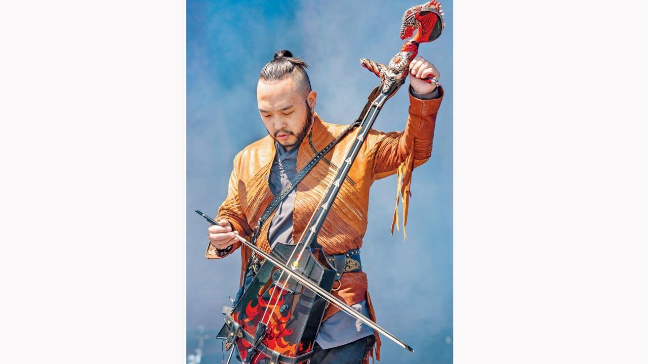 Explore this Mongolian folk metal band that uses tribal instruments